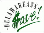 Delawareans Save! logo