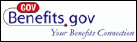 Government Benefits website logo, with slogan 'Your Benefits Connection'.