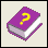 Windows help icon, showing purple book with yellow question mark.