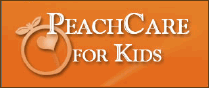 Logo of Georgia PeachCare For Kids Program.