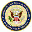 Seal of The Presidential Task Force on the Employment of Adults with Disabilities (PTFEAD)