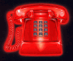 Image of red telephone.