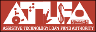 Virginia Assistive Technology Loan Fund Authority (ATLFA) logo with text name