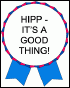 VA HIPP logo: HIPP - It's a good thing!