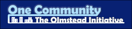 VA Olmstead Initiative One Community logo